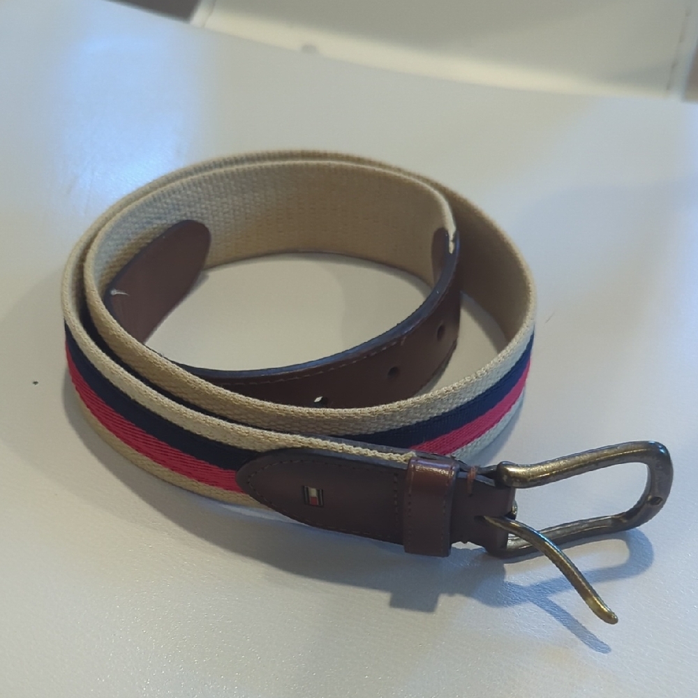 Men's Tan and Brown Belt